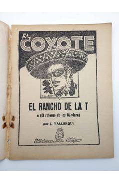 Muestra 1 de EL COYOTE 52. El rancho de la T (José Malloquí) Cliper 1947