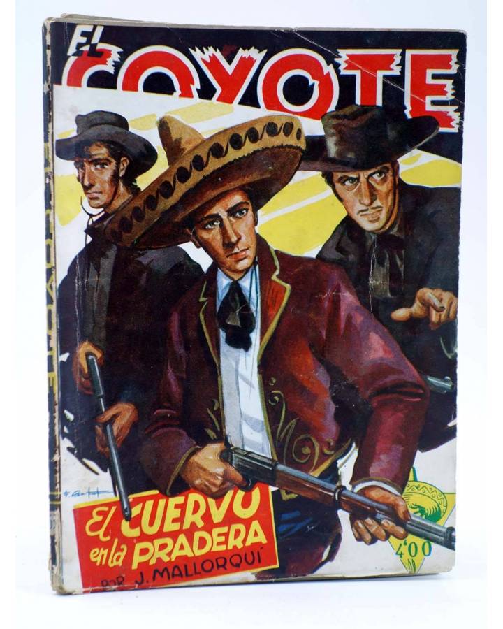 Cubierta de EL COYOTE 53. El Cuervo en la pradera (José Malloquí) Cliper 1947