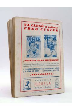 Contracubierta de EL COYOTE 65. Los motivos del Coyote (José Malloquí) Cliper 1948