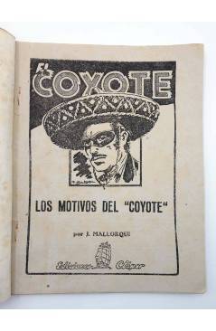 Muestra 1 de EL COYOTE 65. Los motivos del Coyote (José Malloquí) Cliper 1948