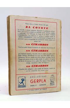 Contracubierta de EL COYOTE 69. El regreso de Analupe (José Malloquí) Cliper 1948