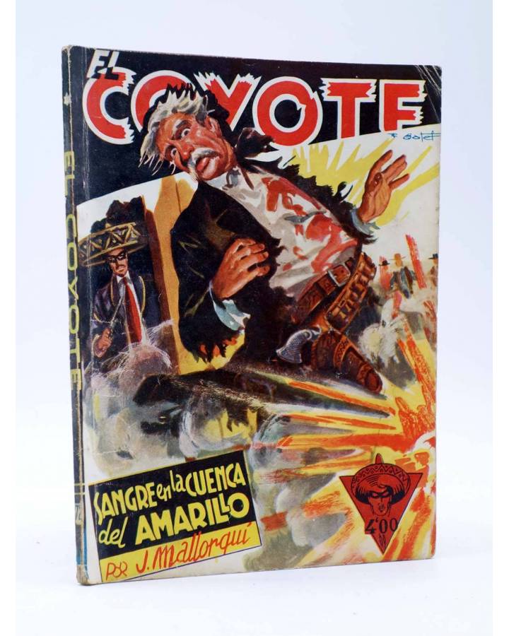 Cubierta de EL COYOTE 72. Sangre en la cuenca del Amarillo (José Malloquí) Cliper 1948