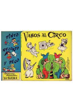 Cubierta de PINTO RECORTO Y PEGO 2. VAMOS AL CIRCO (Sabatés) La Tijera 1958