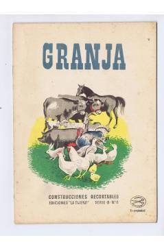 Cubierta de GRANJA SERIE B Nº6. CONSTRUCCIONES RECORTABLES (No Acreditado) La Tijera 1958