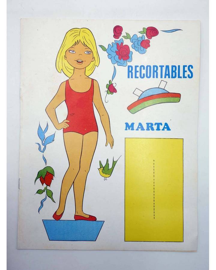 Cubierta de MUÑECAS RECORTABLES 6. MARTA PABLO (No Acreditado) Vilmar 1980