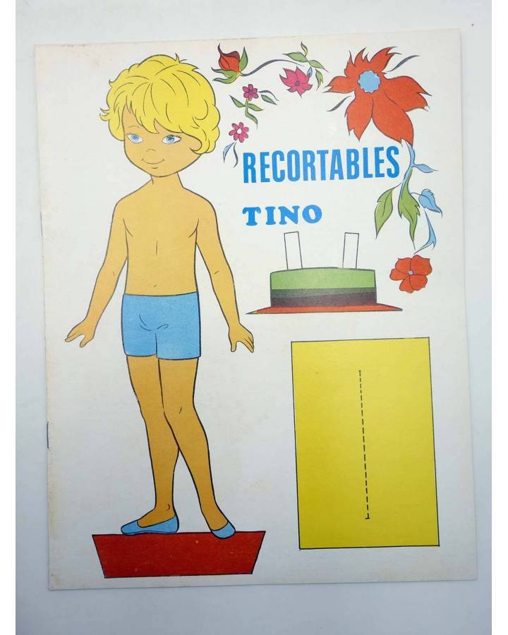 Cubierta de MUÑECAS RECORTABLES 5. TINO FINA (No Acreditado) Vilmar 1980
