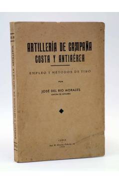 Cubierta de ARTILLERÍA DE CAMPAÑA COSTA Y ANTIAÉREA (José Del Río Morales) M. Álvarez 1933