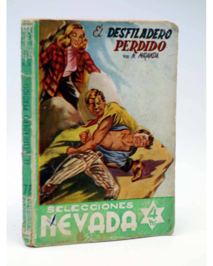 Cubierta de SELECCIONES NEVADA 78. EL DESFILADERO PERDIDO (N. Miranda) Rollán 1950