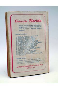 Contracubierta de COLECCIÓN FLORIDA 19. LA LEY DE LOS FERGUSON (Joe Bennett) Valenciana 1950