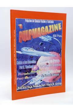 Cubierta de PULP MAGAZINE 1. PULPZINE DE CIENCIA FICCIÓN Y FANTASÍA (Vvaa) Pulp Ediciones 2000