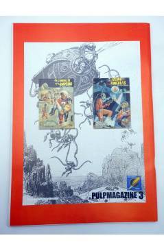 Contracubierta de PULP MAGAZINE 3. PULPZINE DE CIENCIA FICCIÓN Y FANTASÍA (Vvaa) Pulp Ediciones 2001