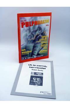 Cubierta de PULP MAGAZINE EXTRA. PULPZINE DE CIENCIA FICCIÓN Y FANTASÍA (Vvaa) Pulp Ediciones 2001