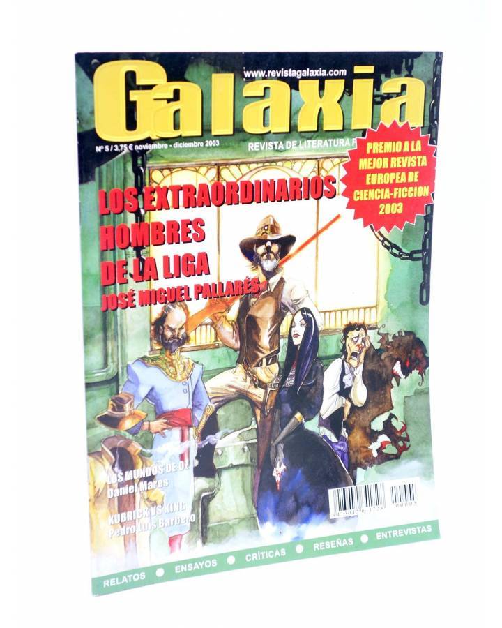 Cubierta de GALAXIA REVISTA DE LITERATURA FANTÁSTICA 5 (Vvaa) Sirius 2003