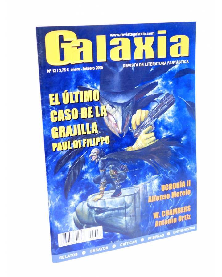 Cubierta de GALAXIA REVISTA DE LITERATURA FANTÁSTICA 12 (Vvaa) Sirius 2005