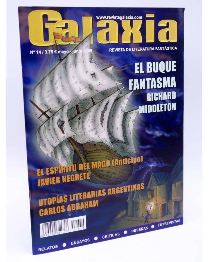 Cubierta de GALAXIA REVISTA DE LITERATURA FANTÁSTICA 14 (Vvaa) Sirius 2005