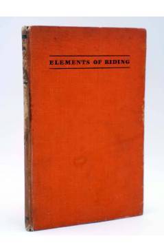 Cubierta de ELEMENTS OF RIDING EQUITACIÓN (R. S. Summerhays) London Contry Life 1948