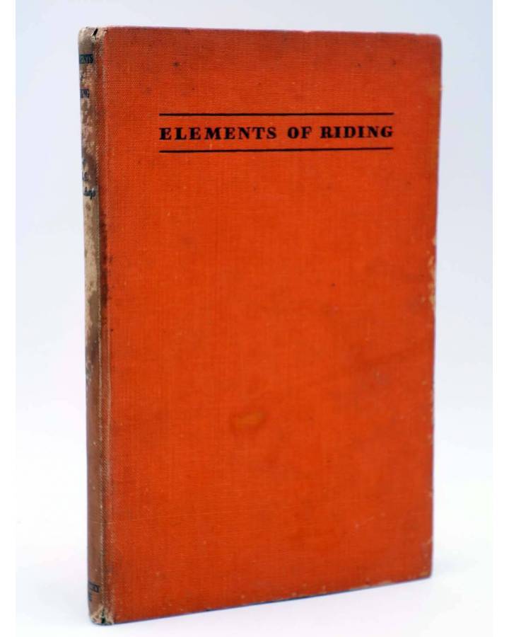 Cubierta de ELEMENTS OF RIDING EQUITACIÓN (R. S. Summerhays) London Contry Life 1948