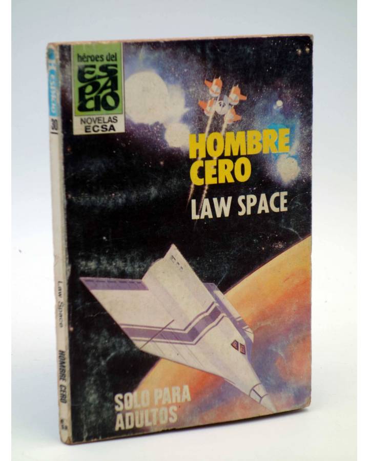 Cubierta de HÉROES DEL ESPACIO 30. HOMBRE CERO (Law Space) Ceres 1980