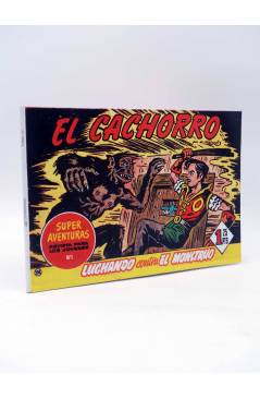 Cubierta de EL CACHORRO TOMO 20. CONTRA EL MONSTRUO. NºS 153 A 160 (G. Iranzo) Comic MAM 1985. FACSÍMIL