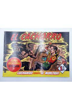 Contracubierta de EL CACHORRO TOMO 20. CONTRA EL MONSTRUO. NºS 153 A 160 (G. Iranzo) Comic MAM 1985. FACSÍMIL