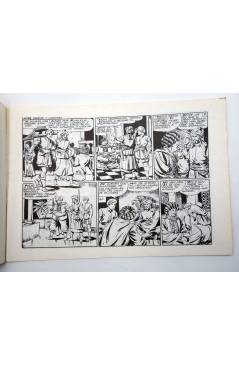 Contracubierta de SIMBA KAN REY DE LOS LEONES 9. ENTRE LADRONES Y PIRATAS (Martínez Osete) Comic MAM 1985. FACSÍMIL