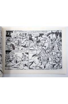 Contracubierta de SIMBA KAN REY DE LOS LEONES 15. LA ESTRATAGEMA DE SIMBA KAN (Martínez Osete) Comic MAM 1985. FACSÍMIL