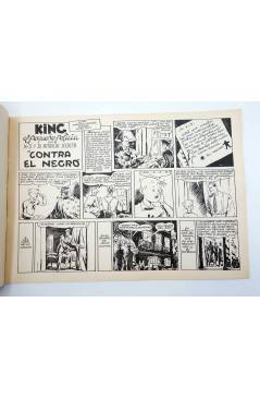 Contracubierta de KING EL PEQUEÑO POLICÍA 14. CONTRA EL NEGRO (José Grau) Comic Mam? 1985. FACSÍMIL