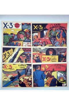 Contracubierta de X-3 Y SU PATRULLA SECRETA / KING EL PEQUEÑO POLICÍA 1 A 28. Faltan 7 9 y 10. Comic Mam? Circa 1985. FA