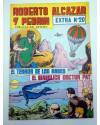 Cubierta de ROBERTO ALCÁZAR Y PEDRÍN EXTRA 20. EL TERROR DE LOS ANDES / EL DIABÓLICO DOCTOR PAT 1977. OFRT (No Acreditad