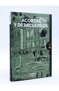 Cubierta de ACORDES Y DESACUERDOS (Gegis Hautière / Antonio Lapone) Dibbuks 2012