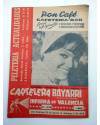 Cubierta de CARTELERA BAYARRI 379. CLAUDIA CARDINALE 1964. Valencia. 29 de marzo a 5 de abril (Vvaa) Continental 1964