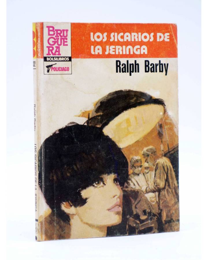 Cubierta de PUNTO ROJO 1132. LOS SICARIOS DE LA JERINGA (Ralph Barby) Bruguera 1984