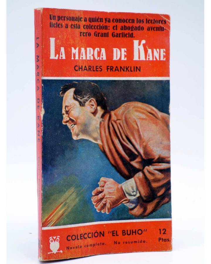 Cubierta de COLECCIÓN EL BUHO 48. LA MARCA DE KANE (Charles Franklin) Gerpla 1957