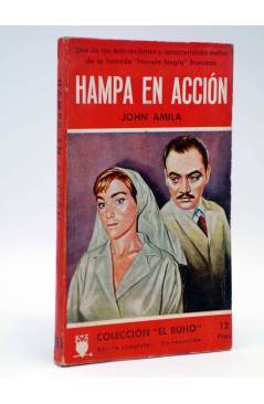 Cubierta de COLECCIÓN EL BUHO 81. HAMPA EN ACCIÓN (John Amila) Gerpla 1958