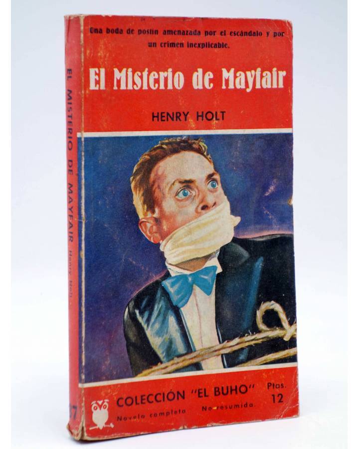Cubierta de COLECCIÓN EL BUHO 87. EL MISTERIO DE MAYFAIR (Henry Holt) Gerpla 1958