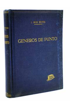 Cubierta de GÉNEROS DE PUNTO (I. Rius Sintes) Bosch 1952