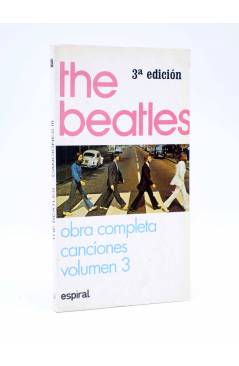 Cubierta de THE BEATLES OBRA COMPLETA CANCIONES VOL 3. 3ª EDICIÓN (The Beatles / Miguel Comamala / Alberto Manzano) Fund