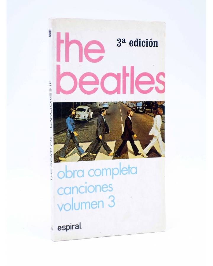 Cubierta de THE BEATLES OBRA COMPLETA CANCIONES VOL 3. 3ª EDICIÓN (The Beatles / Miguel Comamala / Alberto Manzano) Fund