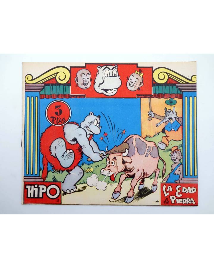 Cubierta de HIPO 3. LA EDAD DE PIEDRA (E. Boix) Marco 1962