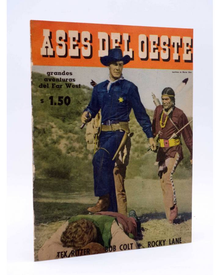 Cubierta de ASES DEL OESTE GRANDES AVENTURAS DEL FAR WEST 4. Publicaciones Universales (No Acreditado) Universales 1953