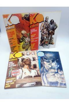 Cubierta de K.O. KO COMICS 1 2 3 4. COMPLETA (Sommer Segura Toth Eisner…) Metropol 1984