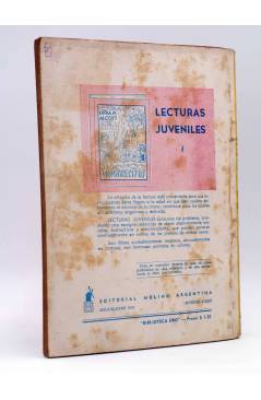 Contracubierta de BIBLIOTECA ORO AMARILLA 332. EL INSPECTOR IRONSIDES (Victor Gunn) Molino 1949