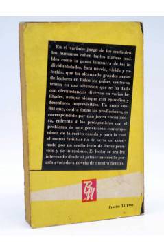 Contracubierta de COLECCIÓN DE BOLSILLO 19. DONDE LAS MANZANAS COLOREAN (Isabel C. Clarke) Mateu 1959