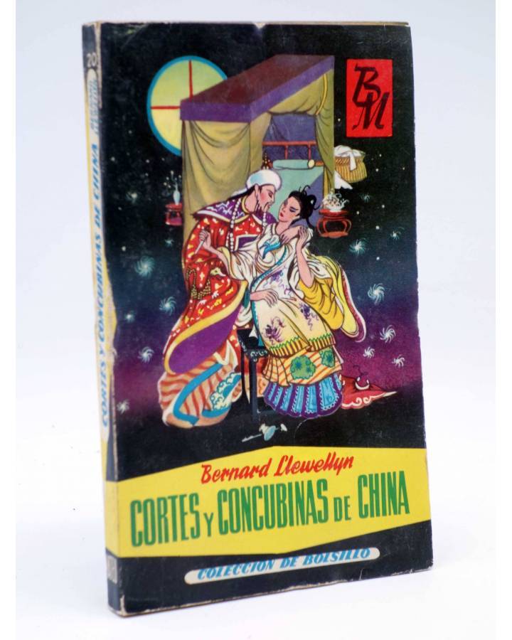 Cubierta de COLECCIÓN DE BOLSILLO 20. CORTES Y CONCUBINAS DE CHINA (Bernard Llewellyn) Mateu 1959