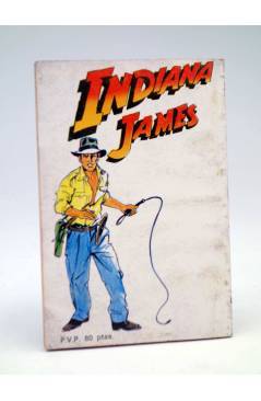 Contracubierta de GRANDES AVENTURAS 41. INDIANA JAMES. DUENDE SOBRE AGUAS TURBULENTAS (Indiana James) Astri 1987