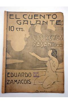Contracubierta de EL CUENTO GALANTE 5. LOS REYES PASAN (Eduardo Zamacois) Madrid 1913