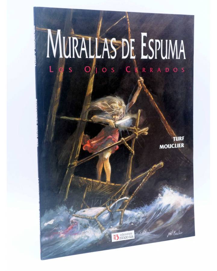 Cubierta de MURALLAS DE ESPUMA. LOS OJOS CERRADOS (Turf / Mouclier) Zinco 1992