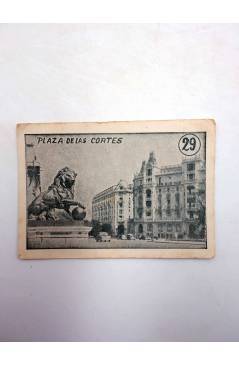 Cubierta de PASAJES DE MADRID CROMO 29. PLAZA DE LAS CORTES (No Acreditado) No acreditada 1939