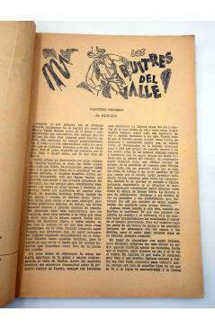 Contracubierta de BIBLIOTECA ORO 58. LOS BUITRES DEL VALLE (Max Brand) Molino 1939