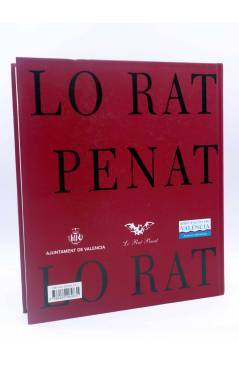 Contracubierta de LO RAT PENAT. CENT ANYS DE LLITERATURA FESTIVA. EL CONCURS DE LLIBRETS DE FALLA 1903 – 2003 (Vvaa) Lo 